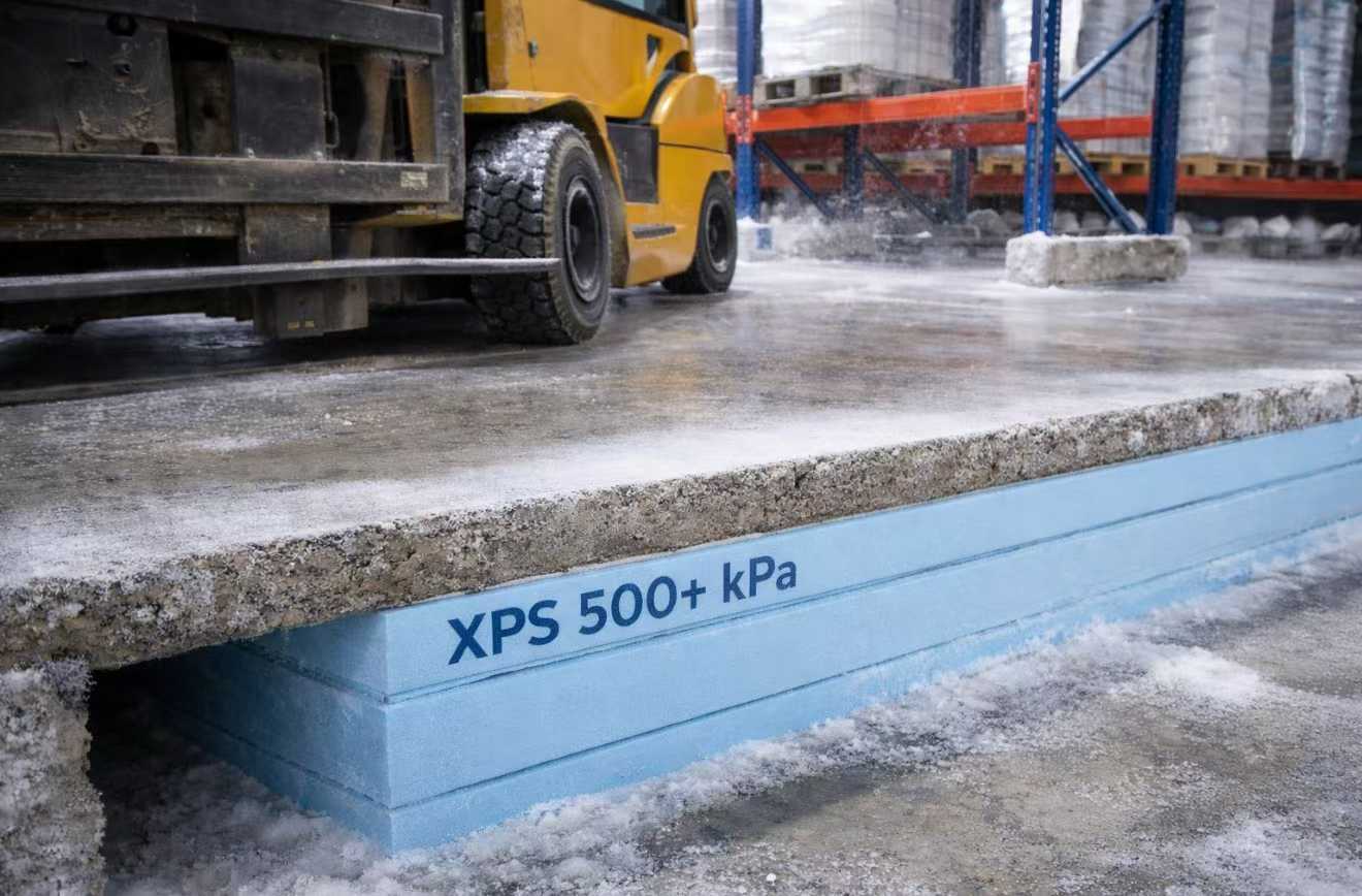 从冻胀到恒温：青鱼HD-XPS如何为冷链仓库打造"隐形防护甲"